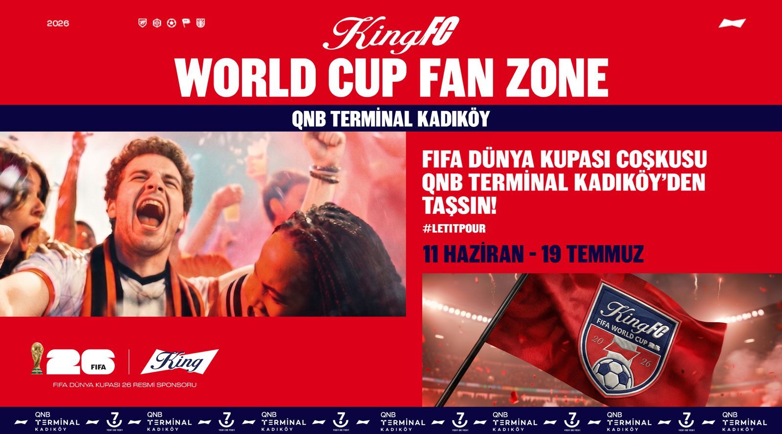 FIFA Dünya Kupası Coşkusu Kadıköy’de Yaşanacak