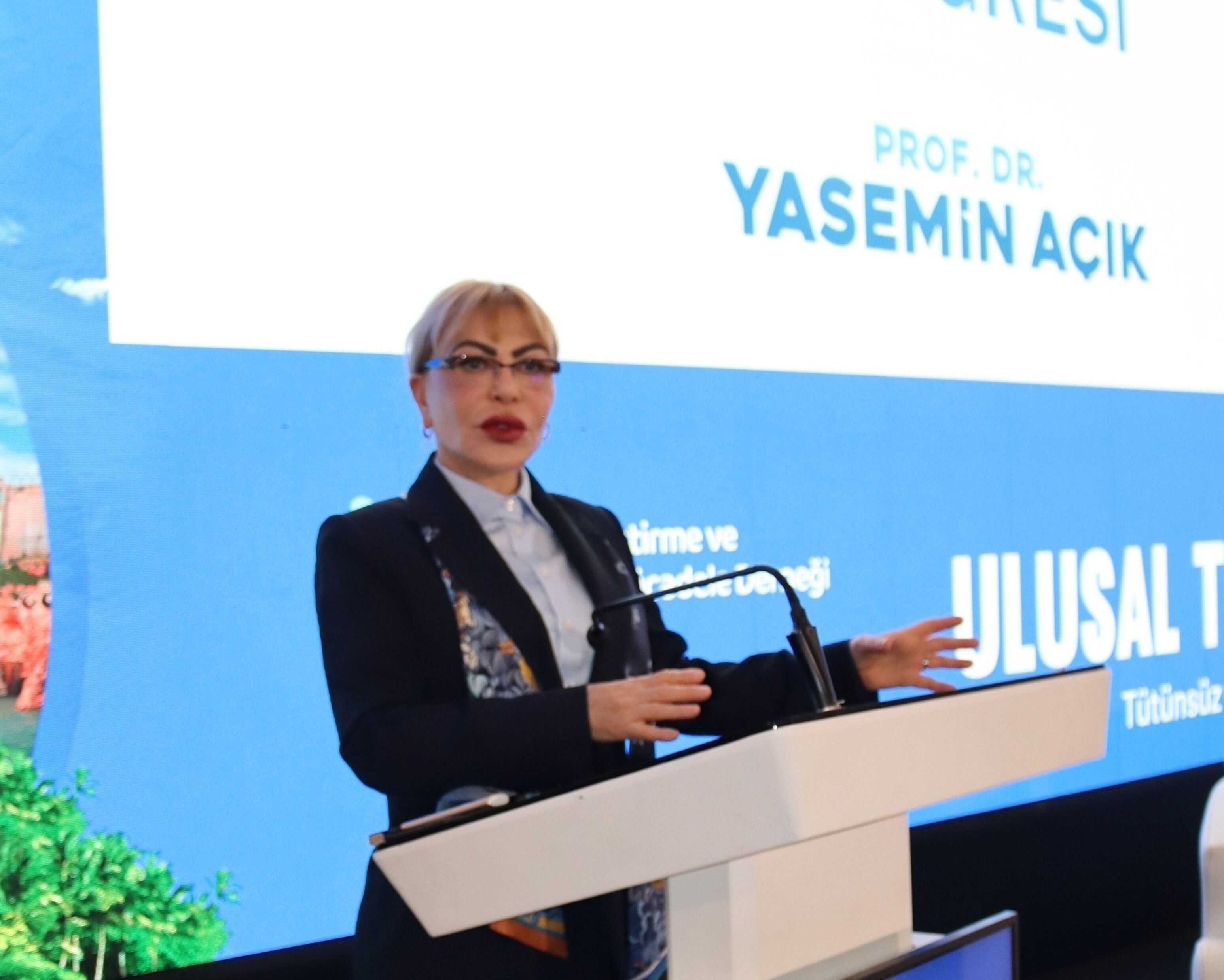 Sağlığı Geliştirme Ve Sigara Ile Mücadele Derneği Başkanı Ve Kongre Eş Başkanı Prof. Dr. Yasemin Açık