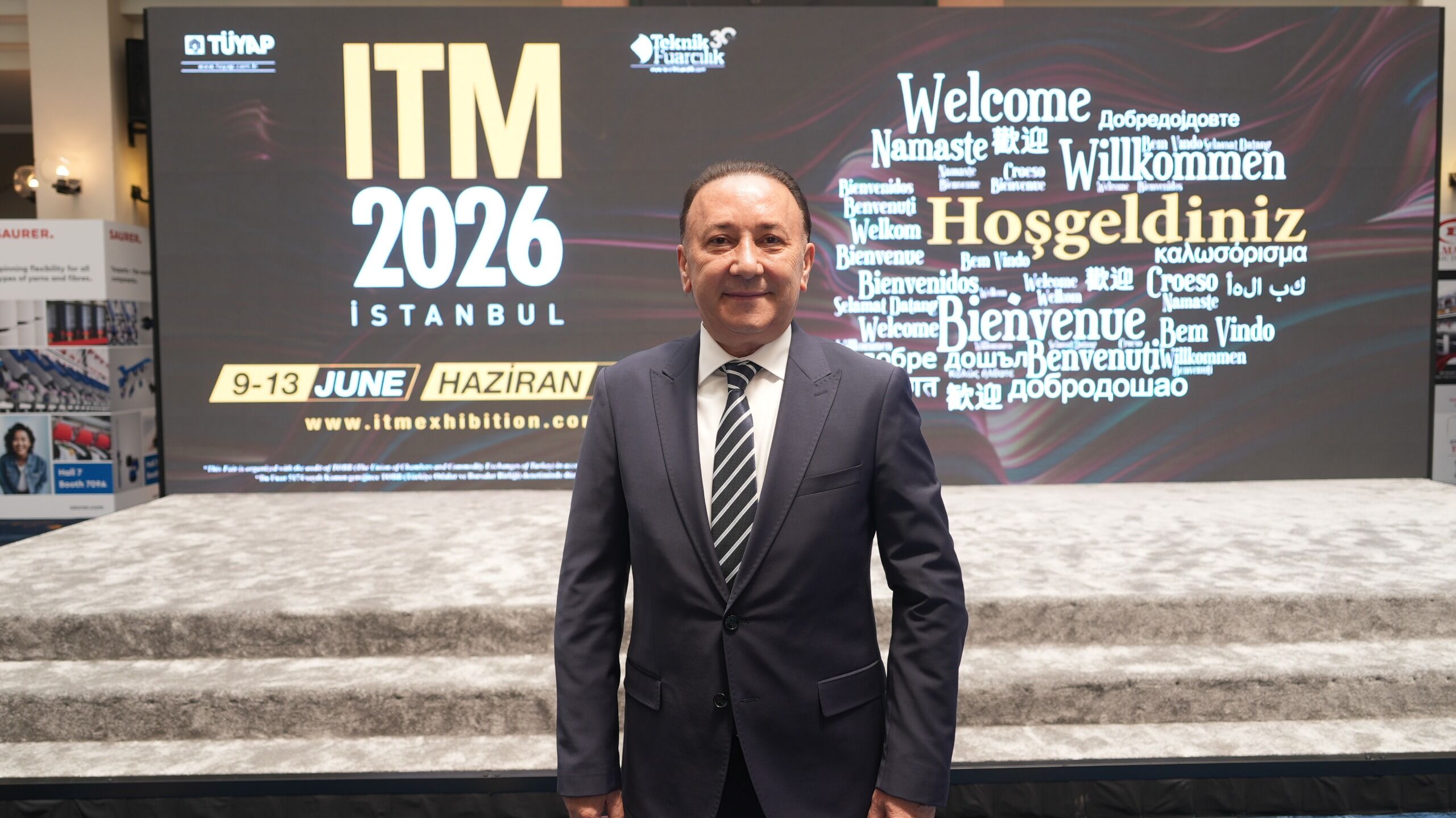 Teknik Fuarcılık Başkanı Necip Güney, “ITM, hacim ve kapasite olarak dünyanın üçüncü büyük fuarı”