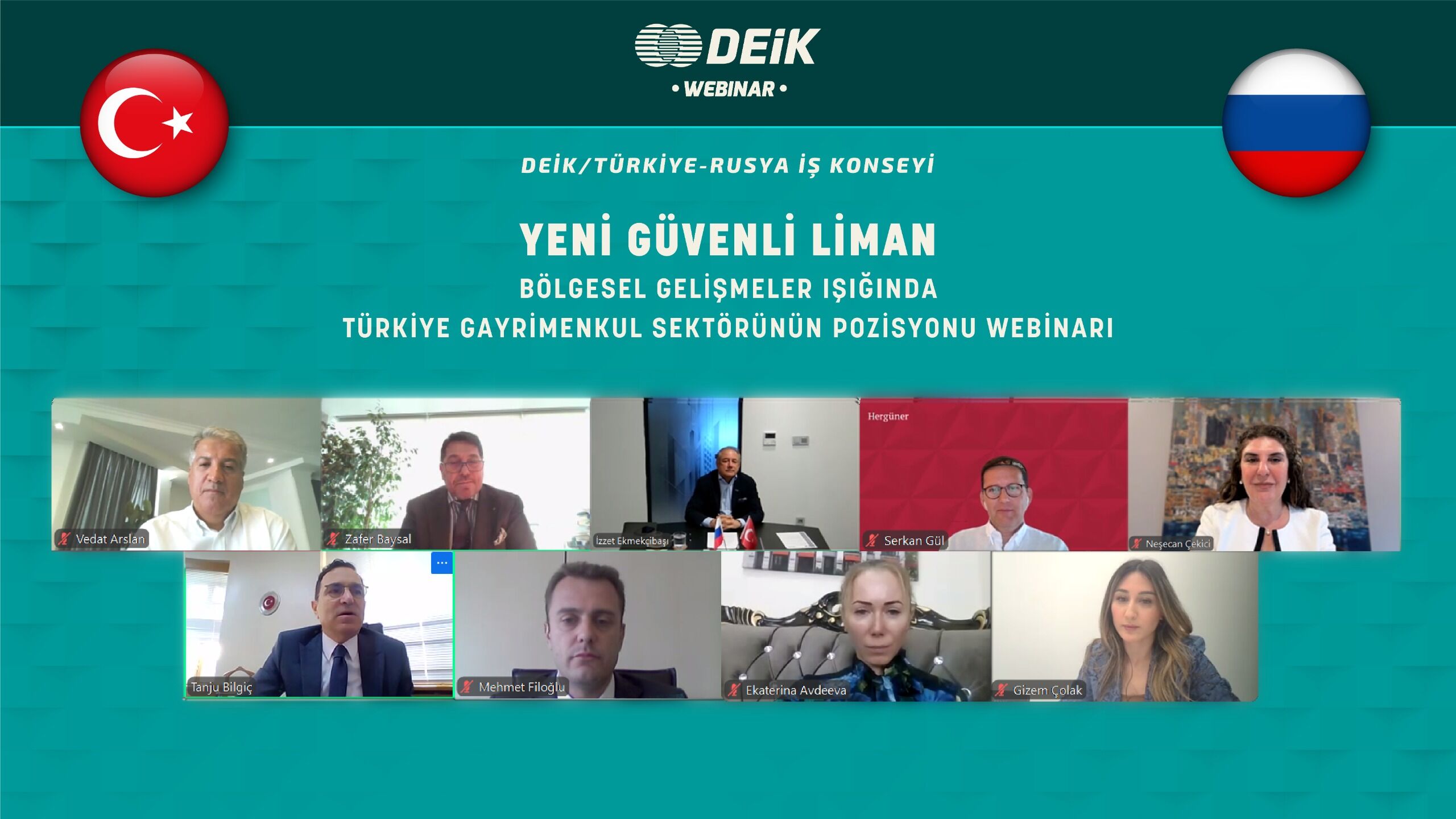 DEİK: Türkiye, Rus Yatırımcılar İçin Gayrimenkulde Güvenli Liman Konumunu Güçlendiriyor