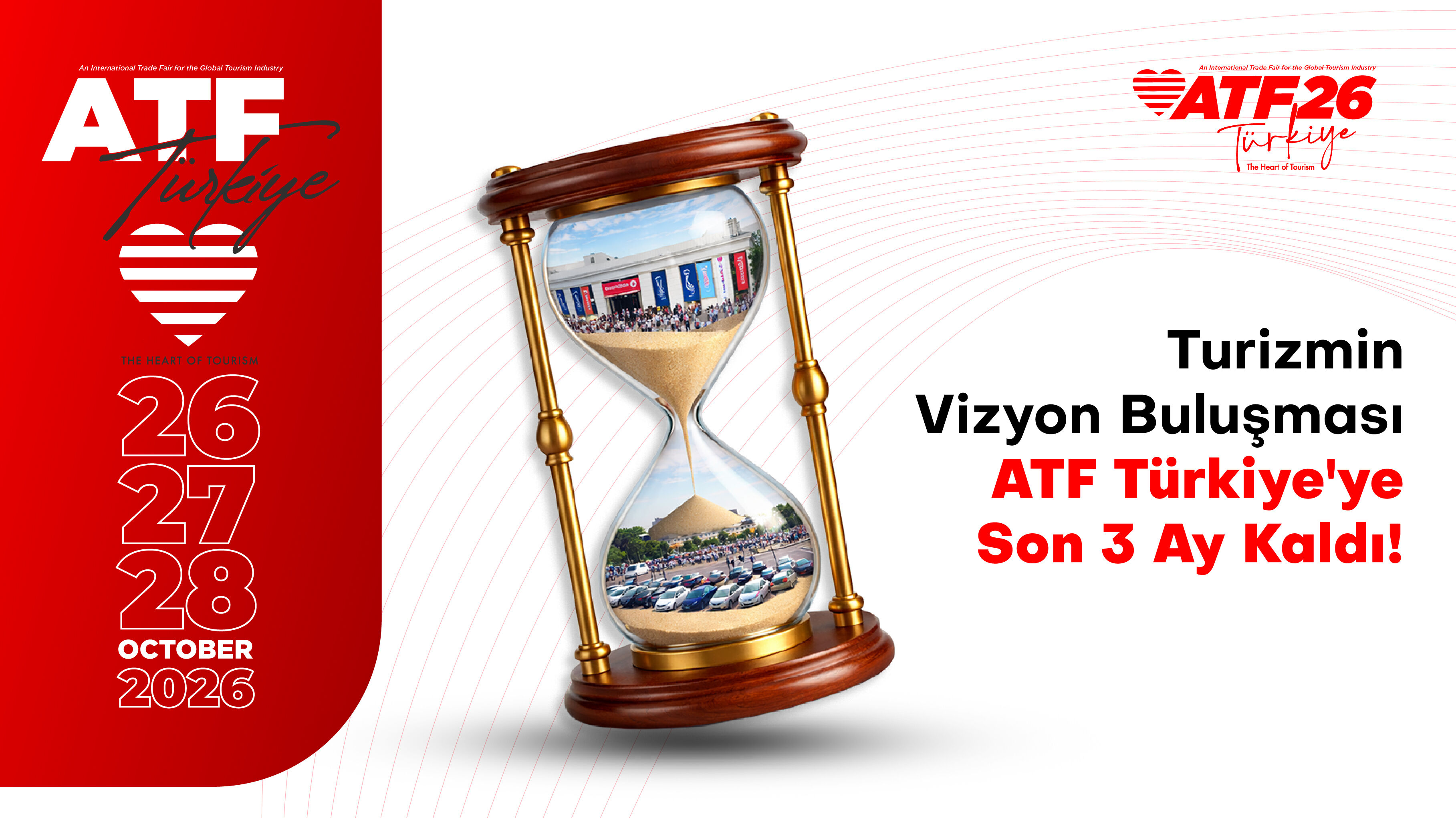 Turizmin Vizyon Buluşması ATF26 Türkiye İçin Geri Sayım Başladı