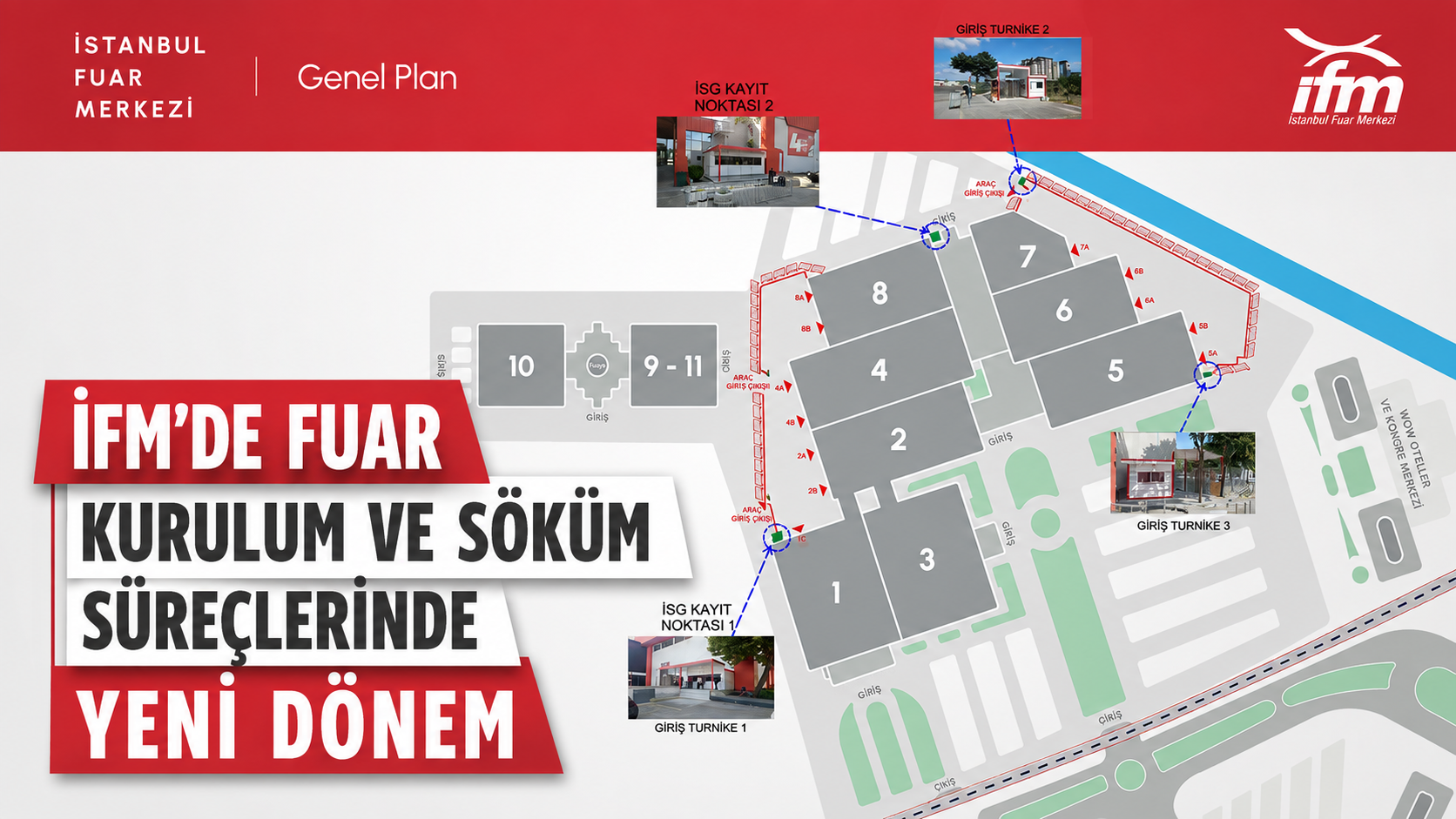 İFM’de Fuar Kurulum ve Söküm Süreçlerinde Yeni Dönem