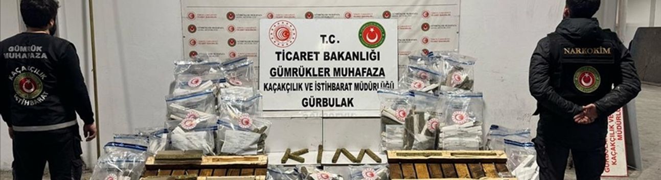 Gümrük Muhafaza Ekipleri 182 Kilogram Uyuşturucu Ele Geçirdi